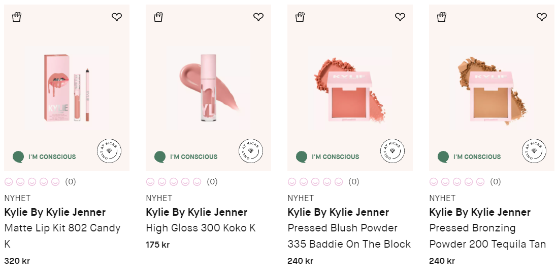 Kylie Cosmetics finns äntligen i Sverige!
