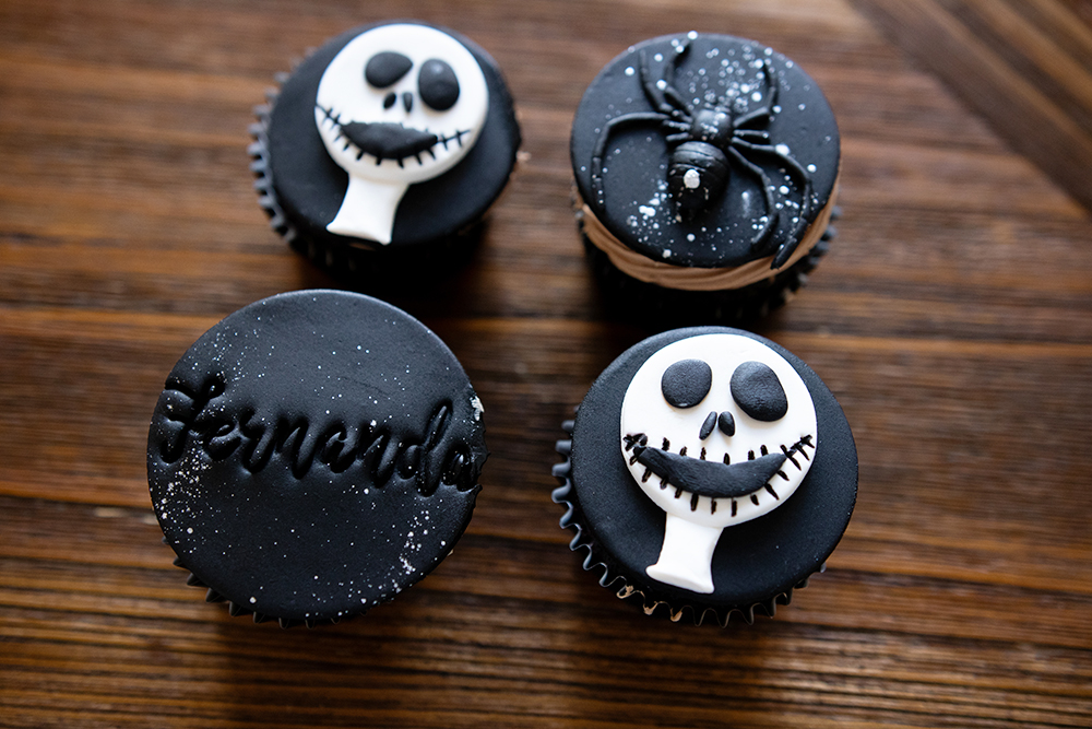 Nightmare before christmas cupcakes