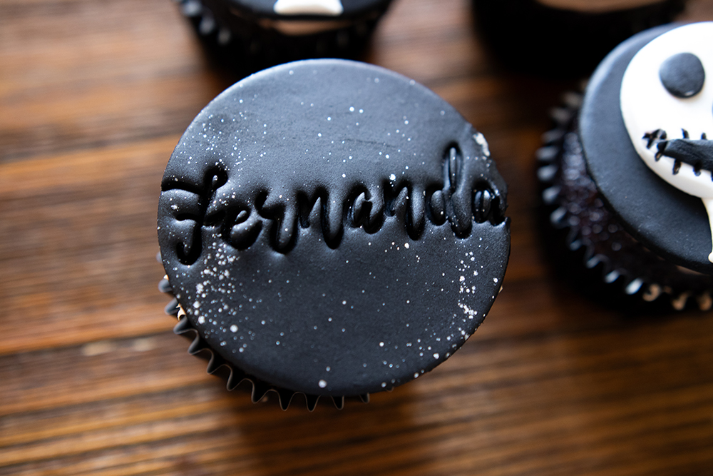 Nightmare before christmas cupcakes