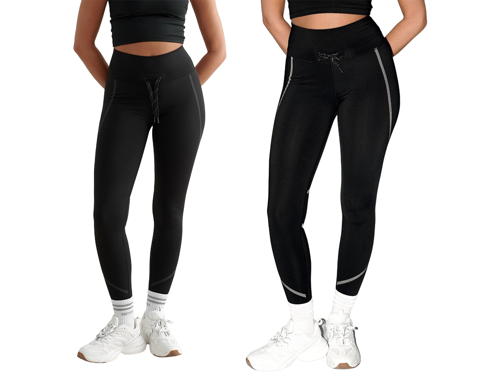 Varma fodrade leggings med reflex