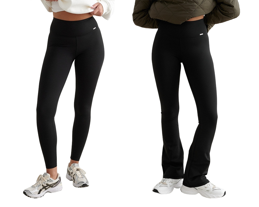 Varma fodrade leggings med reflex