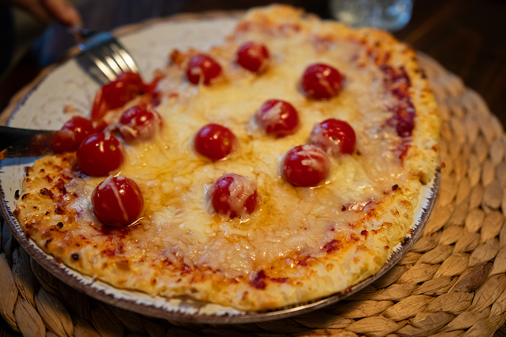 Tillbaka efter en veckas uppehåll
protein pizza