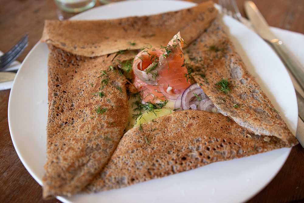 Franskans Creperie på Österlen