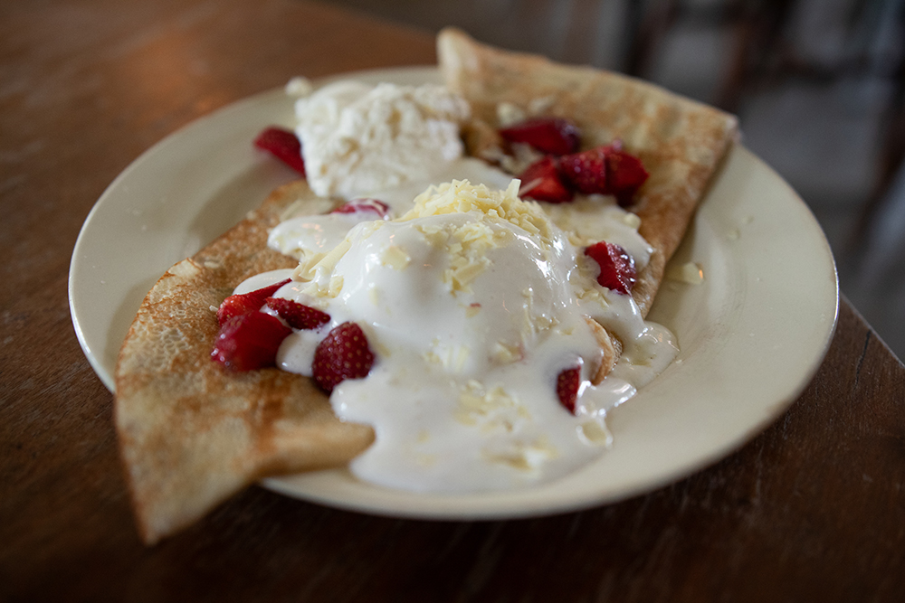 Franskans Creperie på Österlen