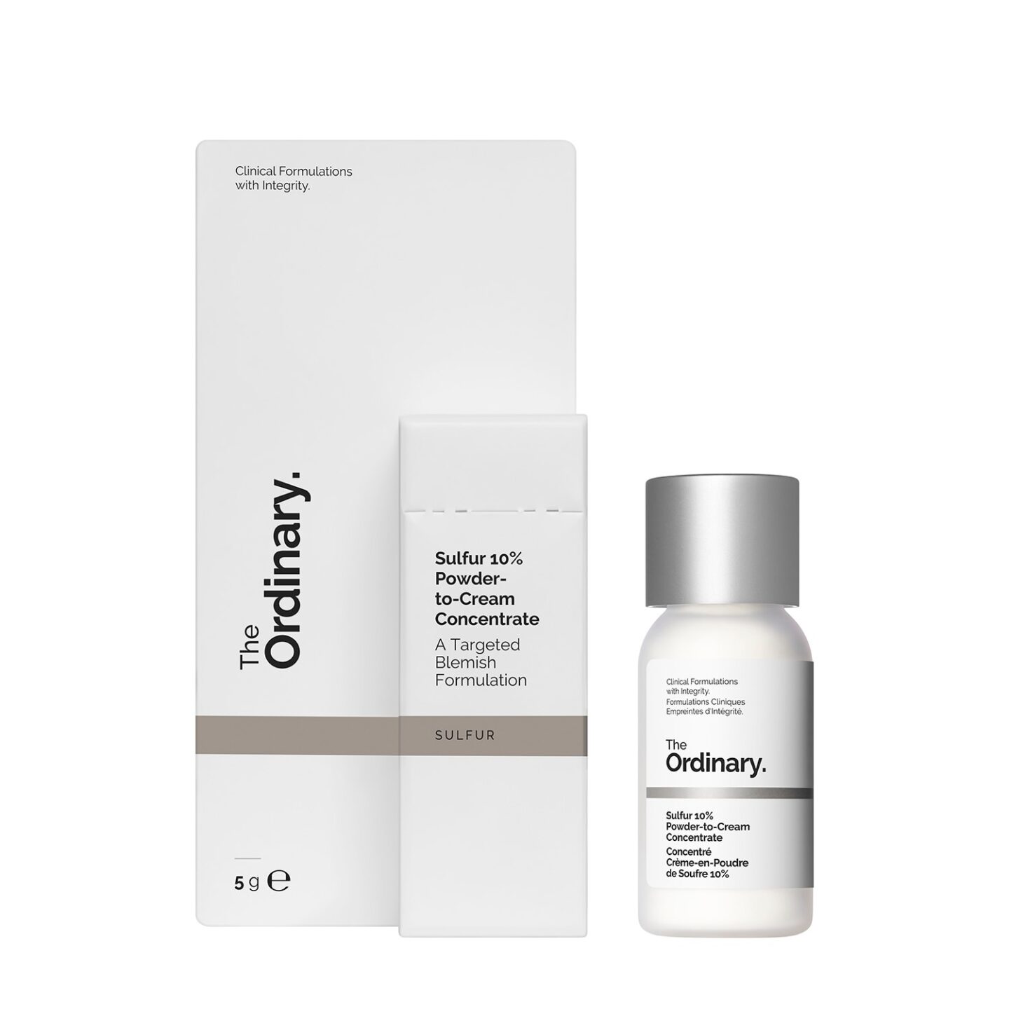 THE ORDINARY Sulphur Powder-Cream Concentrate 10 % - Hudvård mot orenheter