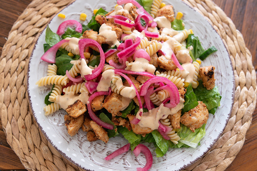 Back on track

kyckling sallad