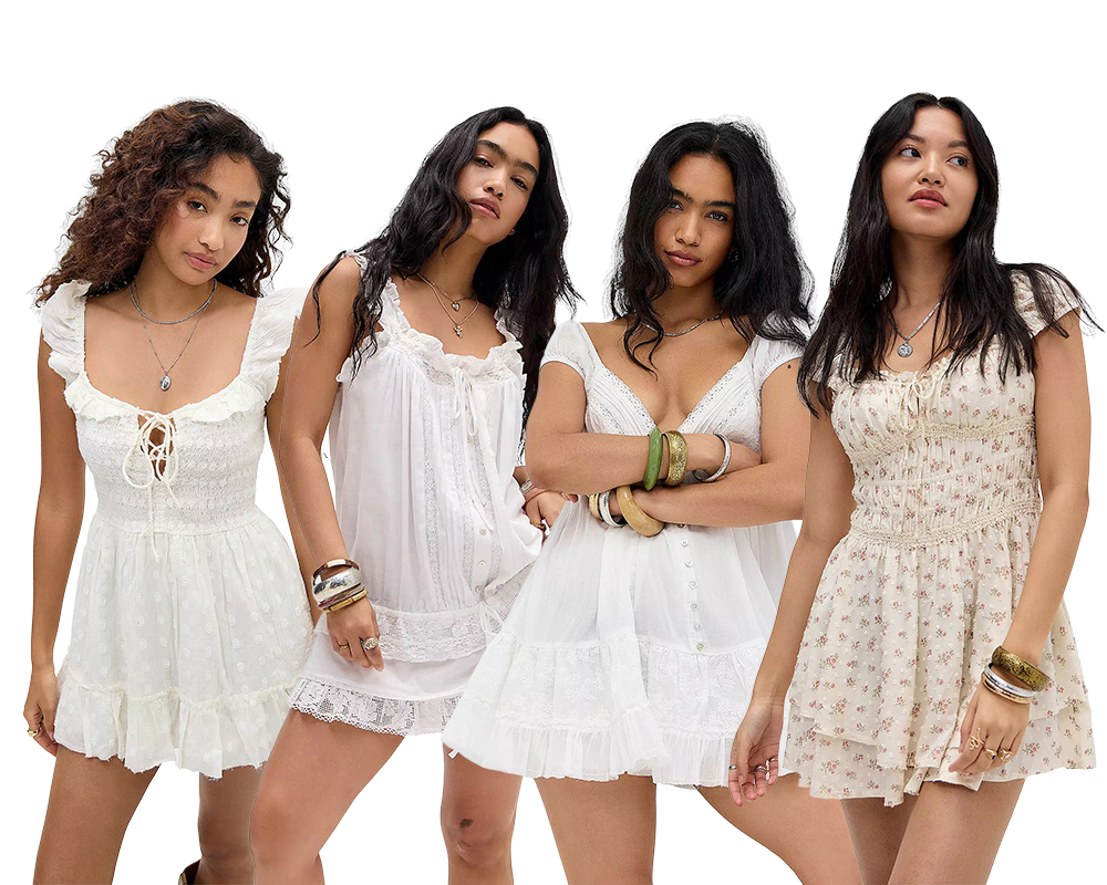 Bohemiskt: Spets och romantiskt