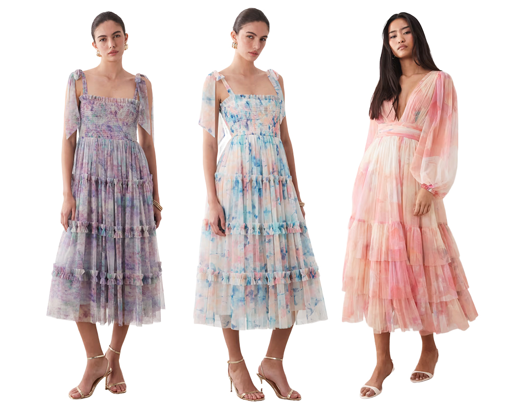 Klänningar med volanger