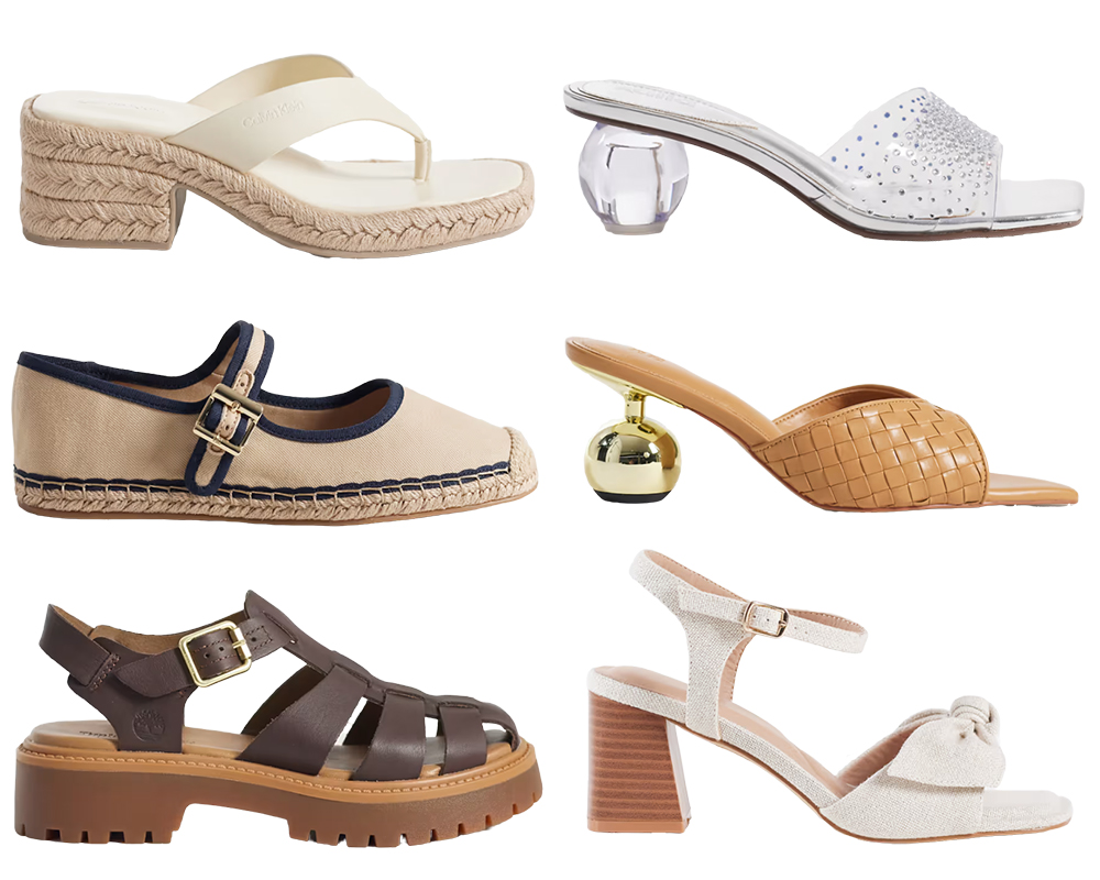Sommarens alla sandaler och klackar